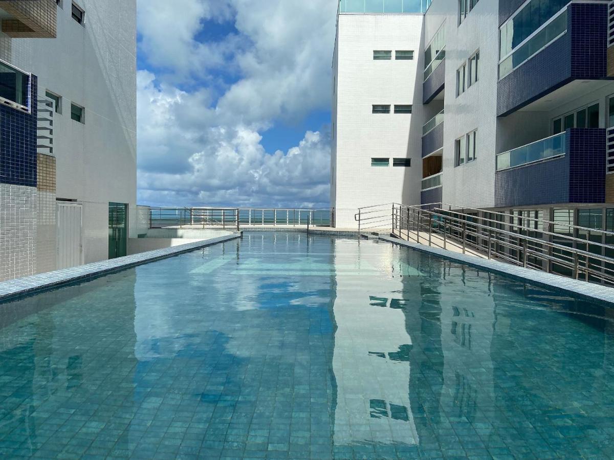 Bela Hospedagem - Flat pé na areia no Bessa com vista incrível do mar João Pessoa Exterior foto