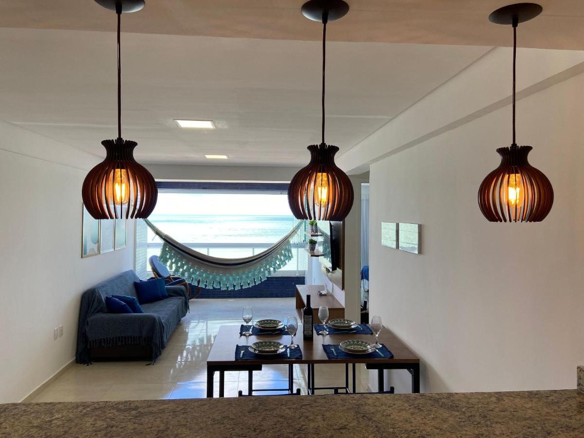 Bela Hospedagem - Flat pé na areia no Bessa com vista incrível do mar João Pessoa Exterior foto