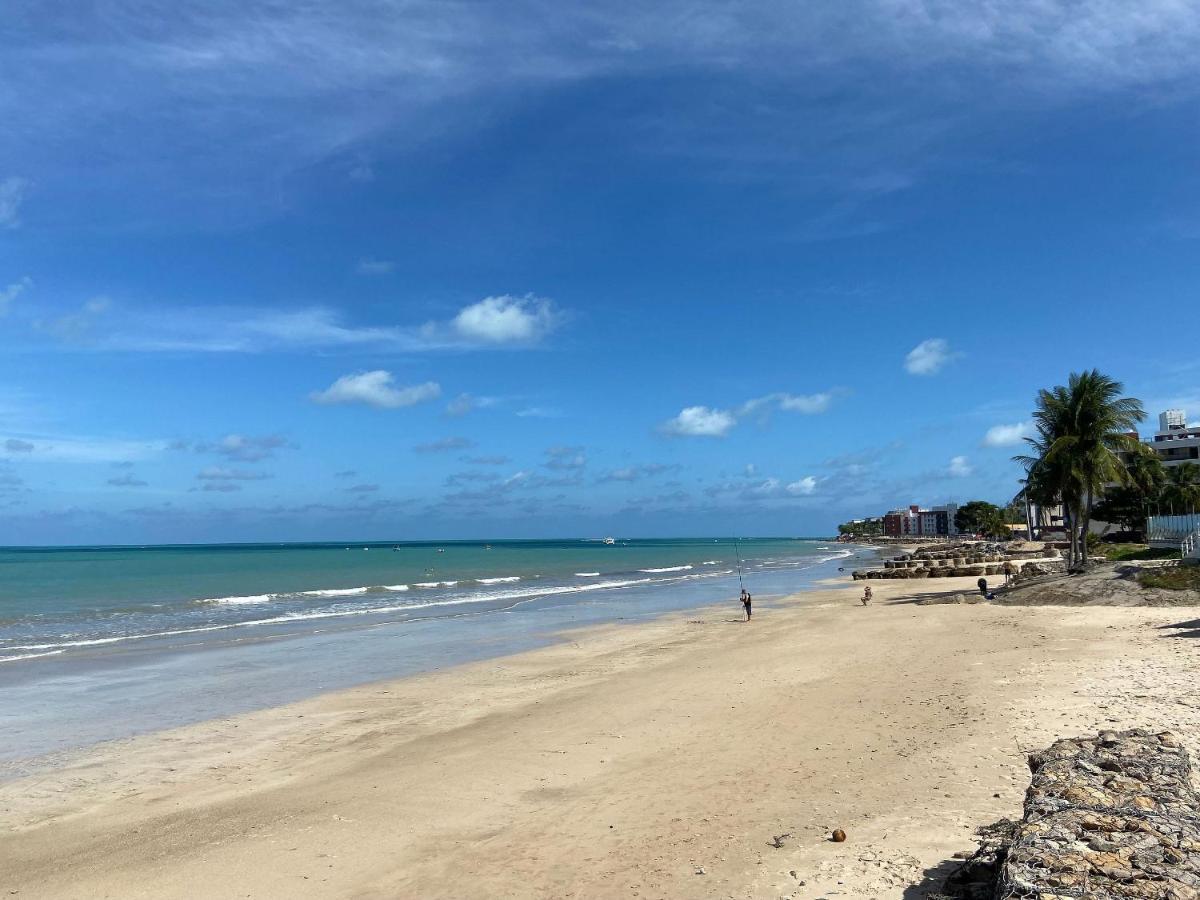 Bela Hospedagem - Flat pé na areia no Bessa com vista incrível do mar João Pessoa Exterior foto